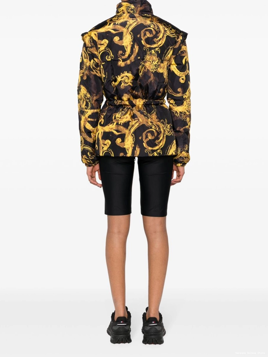 Affordable jacket Women Barocco-print Couture Versace Jeans down 0710